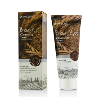 3W Clinic Cleansing Foam Brown Rice