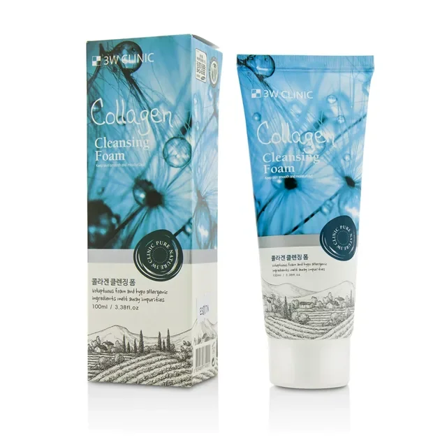3W Clinic Cleansing Foam Collagen