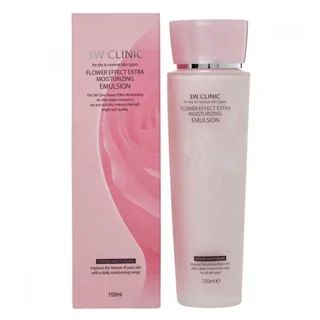 3W Clinic Flower Effect Extra Moisturizing Emulsion
