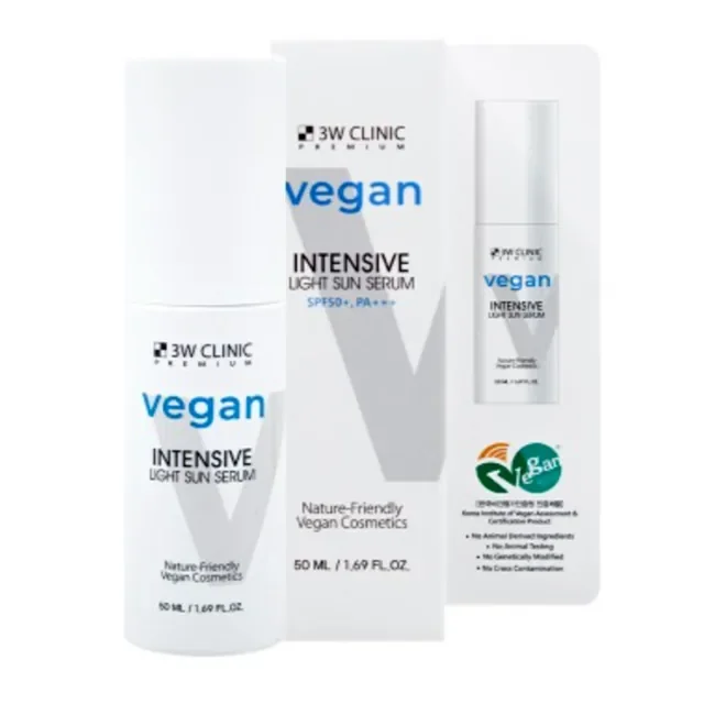 3W Clinic Vegan Intensive Light Sun Serum SPF50