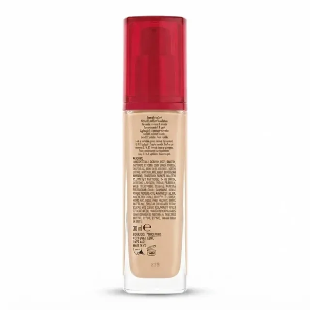 Bourjois Paris Healthy Mix Clean & Vegan Radiant Foundation – 50C Rose Ivory
