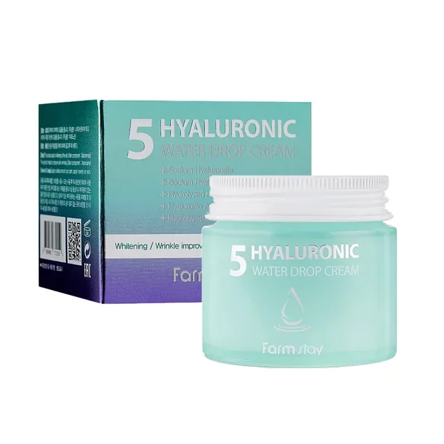 FARMSTAY 5 HYALURONIC WATER DROP CREAM