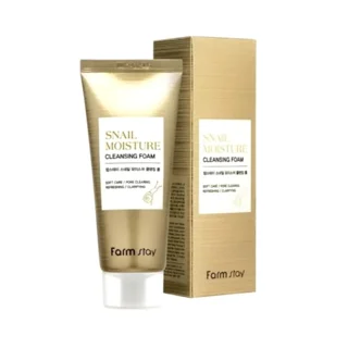 FARMSTAY SNAIL MOISTURE CLEANSING FOAM