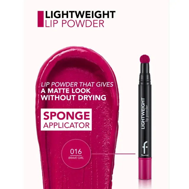 Flormar Lightweight Lip Powder Brave Girl16