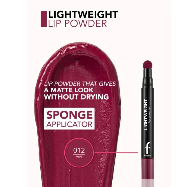 Flormar Lightweight Lip Powder Hype12