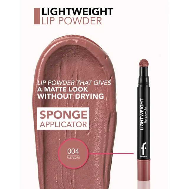 Flormar Lightweight Lip Powder Pleasure04