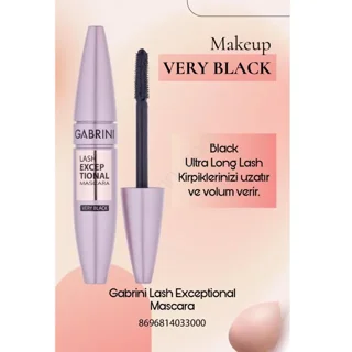 Gabrini Lash Excep Tional Mascara Very Black