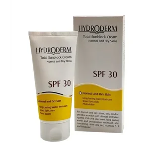 Hydroderm Total Sunblock Cream SPF30 50ml