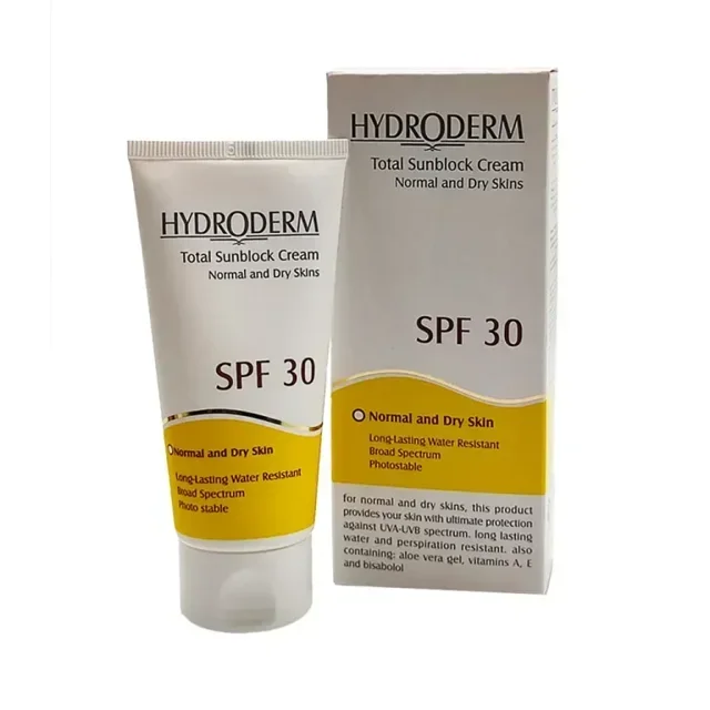 Hydroderm Total Sunblock Cream SPF30 50ml