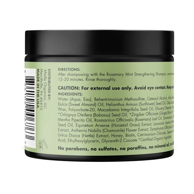 Mielle Rosemary Mint Strengthening Hair Masque