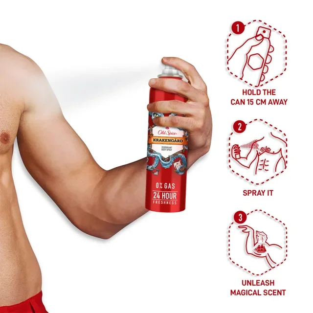 Old Spice Krakengard Body Spray