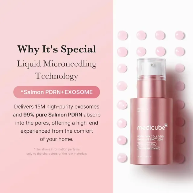 PDRN Pink Collagen Exosome Shot 2000 medicube