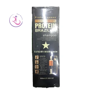 Protein Queen  Antihair Loss Moisturizing Protein Brazilizn Shampoo 800ml