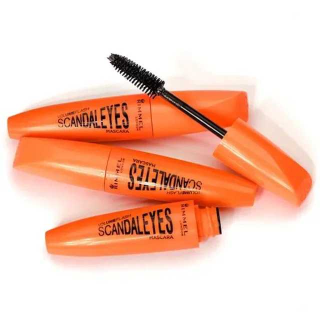 Scandal Eyes flash Volumizing eye mascara Thick brush Rimmel London