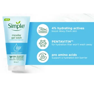 Simple Micellar Gel Wash