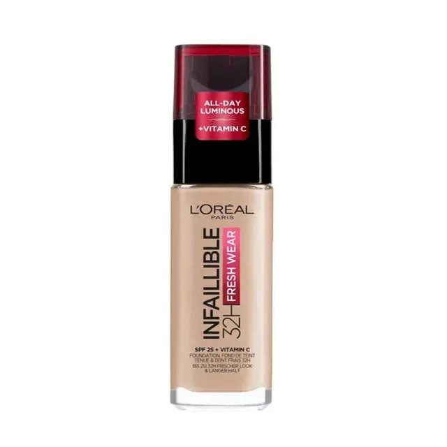 کرم پودر 32 ساعته Infallible Fresh Wear لورال 30ml شماره 200
