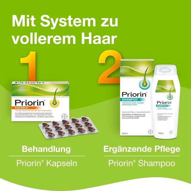 قرص پریورین (Priorin®) ضد ریزش مو