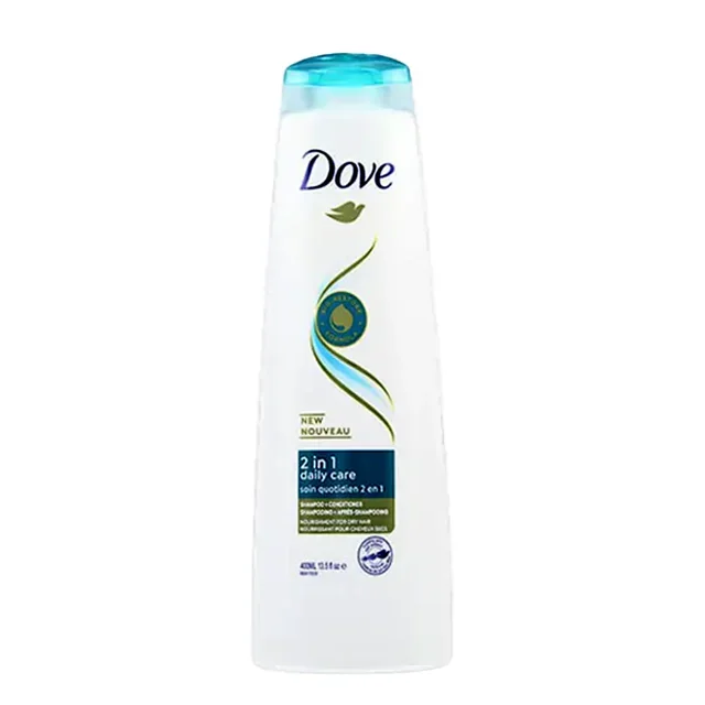 شامپو نرم کننده 2 در 1 داو مدل daily care حجم 400ml