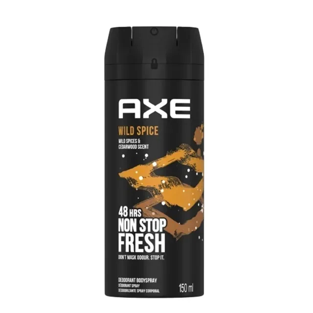اسپری بدن اکس مدل Wild Spice  حجم150ml