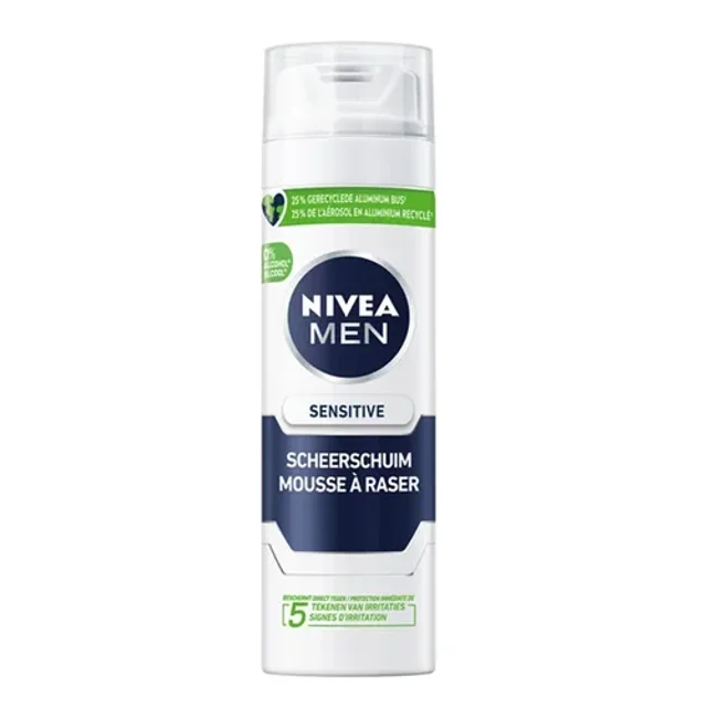 فوم اصلاح پوست حساس Sensitive نیوا 200ml