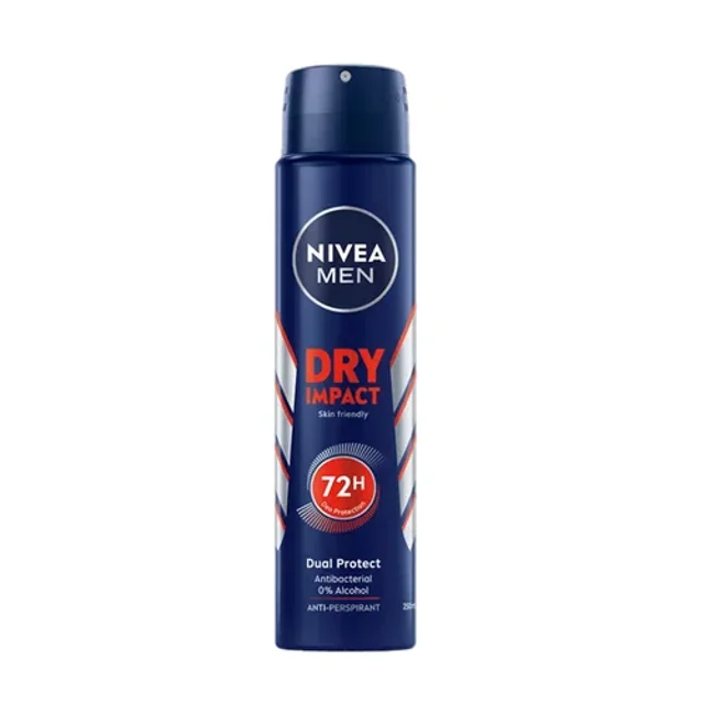 اسپری ضد تعریق مردانه 72 ساعته Dry Impact نیوا 150ml