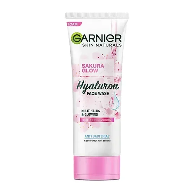 فوم شستشوی صورت گارنیر مدل Sakura Glow حجم 100 میل