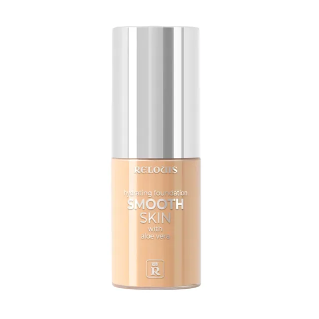کرم پودر مرطوب کننده آلو ورا Skin Smooth بژ طلایی 03