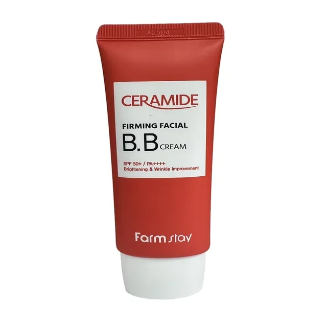 بی بی کرم روشن کننده سرامید فارم استی++++spf50 pa