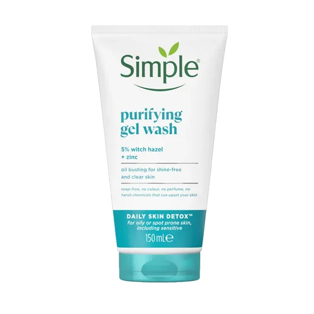 ژل شستشوی پوست چرب سیمپل purifying