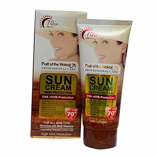 ضد آفتاب وکالی سان کرم spf 70